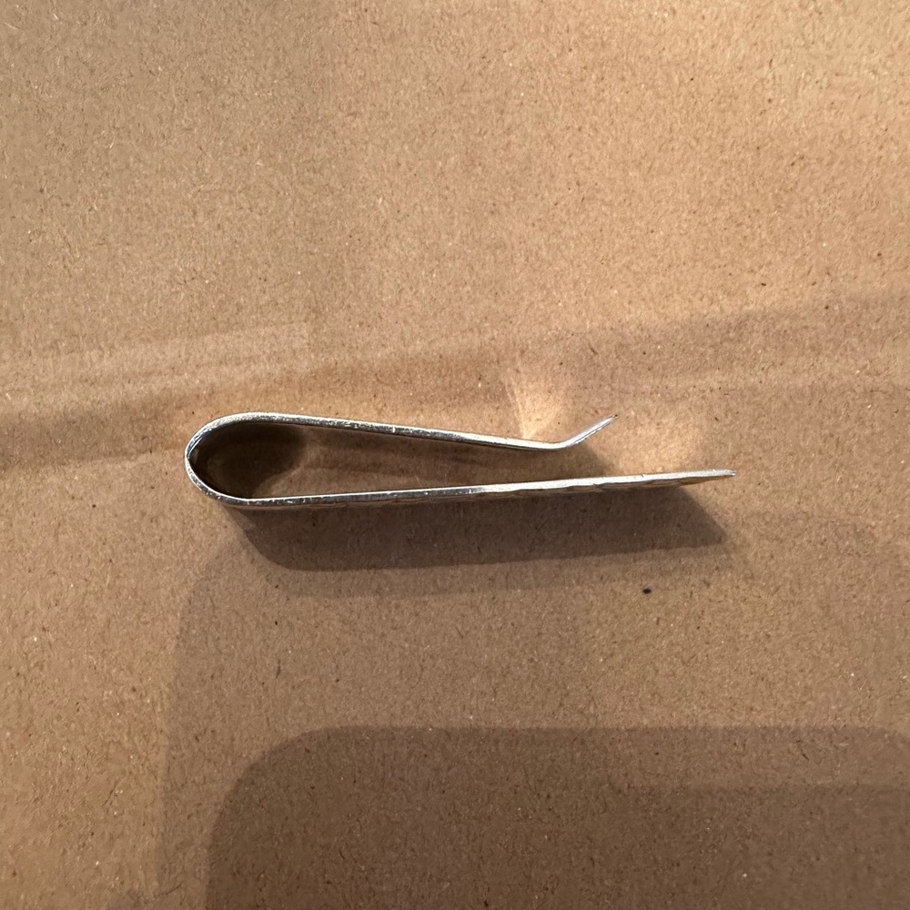 Tiffany & Co. 18k Gold and SterlingSilver Money Clip - Picture 3 of 5